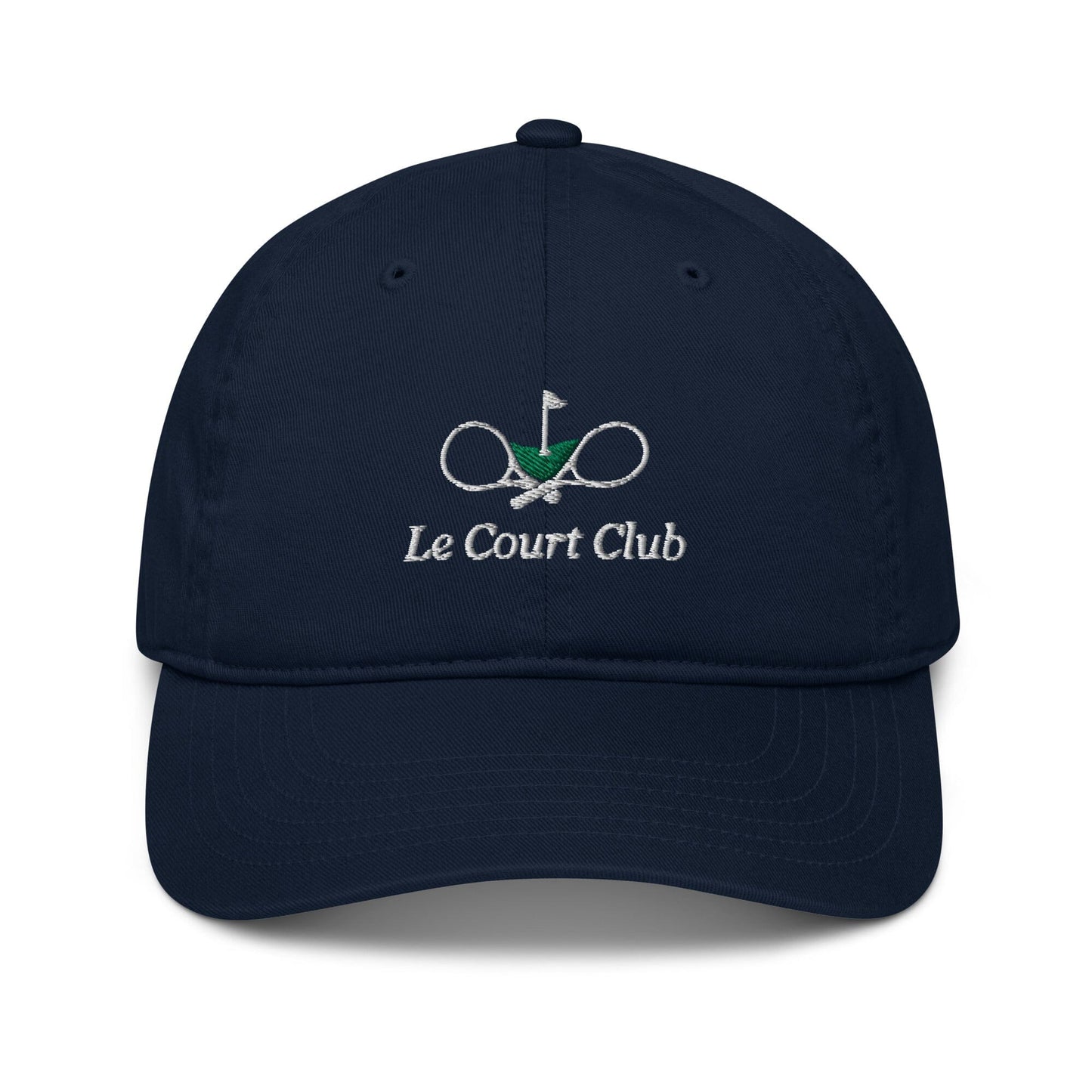 LCC Navy Organic Sporty Hat Hat Le Court Club