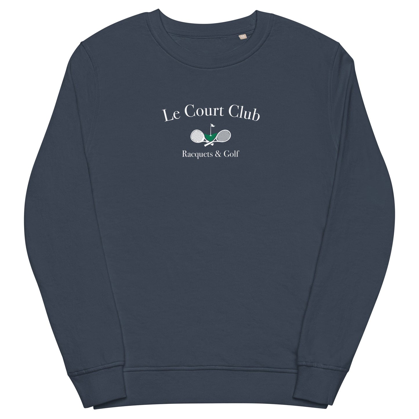 Le Racquet & Golf Organic Navy Sweater pull Le Court Club S