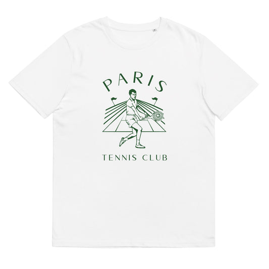 Paris Tennis Club White T-shirt Tee Le Court Club